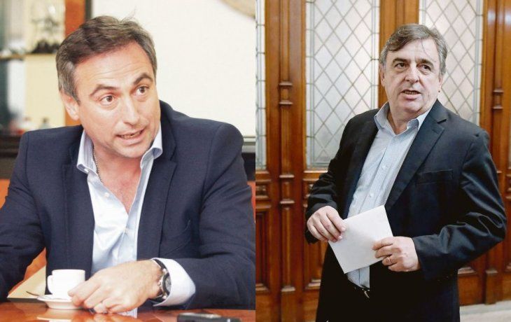 Ramón Mestre y Mario Negri.