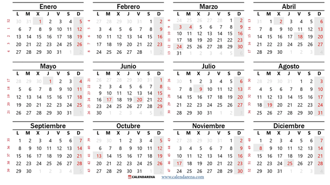 Qué feriados quedan de acá a fin de año.