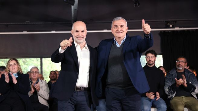 Larreta y Morales, una de las fórmulas presidenciales de Juntos por el Cambio.