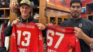 Los jugadores de San Francisco 49ers mandaron un mensaje de apoyo para Toluca previo a la final contra Tigres. El mexicano Isaac Alarcón, Brock Purdy, George Kittle y Kyle Juszczyk fueron los jugadores que posaron con la playera de los Diablos Rojos.