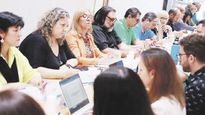 Sin acuerdo. Representantes del Frente de Unidad Docente Bonaerense se reunieron el martes con la administración de Axel Kicillof y rechazaron la primera oferta salarial.