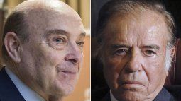 Domingo Cavallo y Carlos Menem, sobrese&iacute;dos.&nbsp;