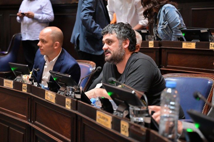 El jefe del bloque de Unión por la Patria en la Cámara de Diputados bonaerense, Facundo Tignanelli. El jefe del bloque de Unión por la Patria en la Cámara de Diputados bonaerense, Facundo Tignanelli.