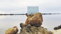 aranovich. “La verdad del horizonte”, su obra efímera en Corrientes.
