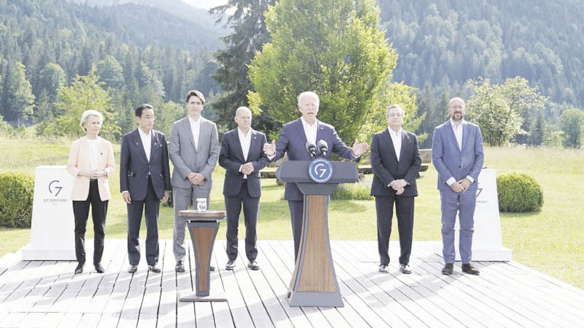 The G7 summit exposes the rivalry with China and support (with nuances) for Ukraine