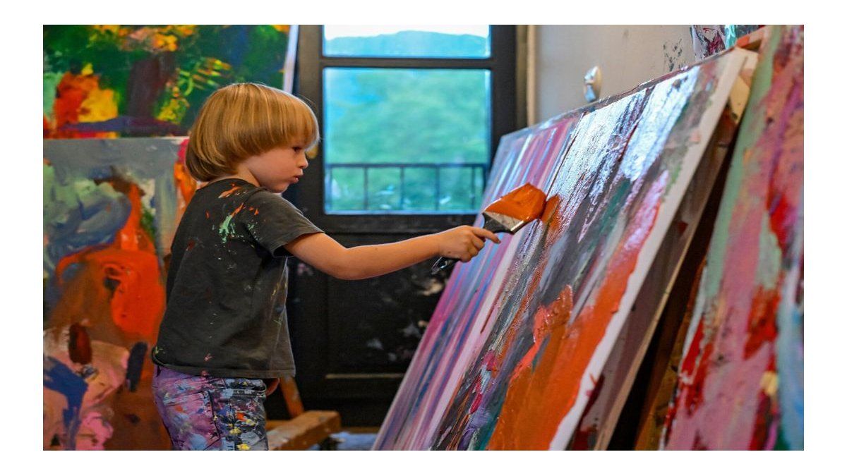 Laurent Schwarz, the German mini Picasso who triumphs at just three years old