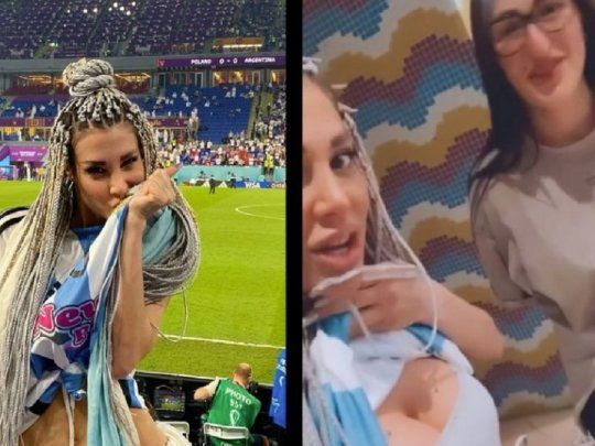 Vicky Xipolitakis no pudo usar un canje en Qatar. 