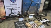 desbaratan a la banda que vendia drogas en monopatin electrico