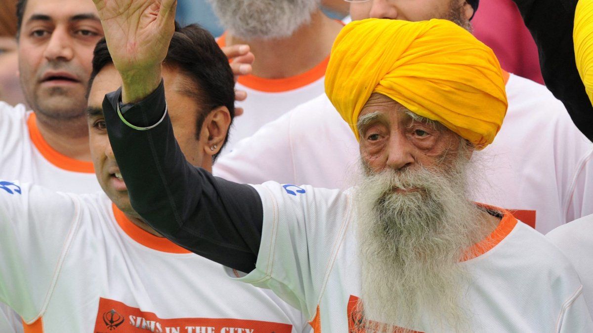 Fauja Singh died, the 114 -year -old historic marathoner known as El Tornado with a turban
