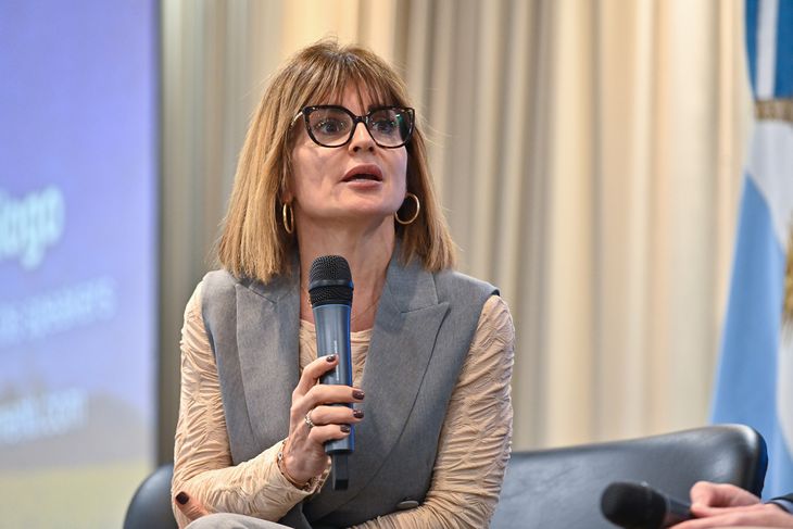 Claudia Kalinec, presidenta de Catries. Claudia Kalinec, presidenta de Catries.