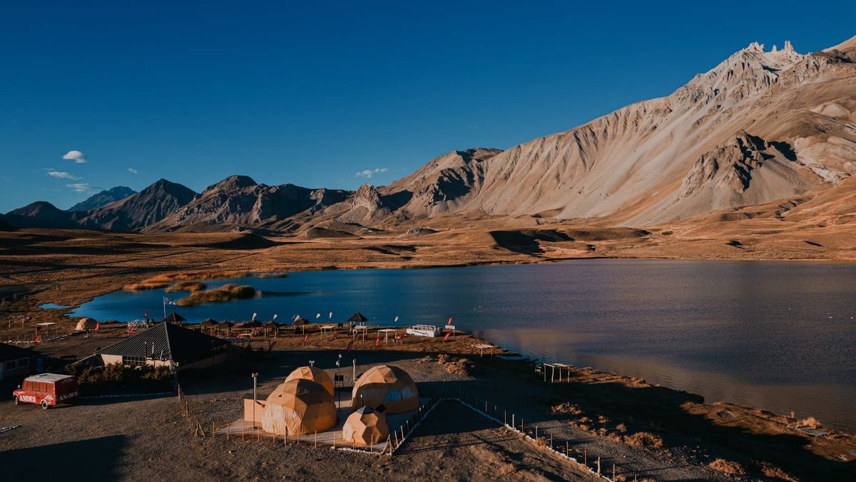 Hot springs, lagoon and sports of all kinds: the hidden paradise of Mendoza a few kilometers from Las Leñas