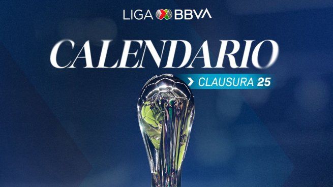 La Liga MX dio a conocer en el mediotiempo de la final entre Monterrey y América el calendario del Clausura 2025.