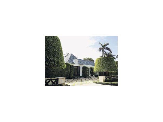 Una de las casas de Bernard Madoff, en Palm Beach, Florida.