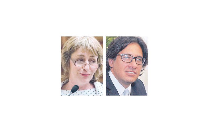 Alejandra Gils Carbó y Germán Garavano