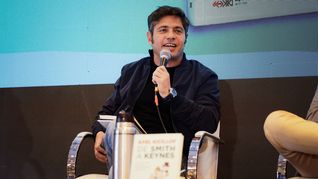 Kicillof en la presentación de su libro, en la Feria de Buenos Aires. Kicillof en la presentación de su libro, en la Feria de Buenos Aires.