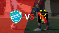 el duelo de ida fue para aurora