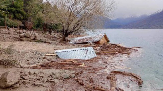 El río atmosférico categoría 5 está afectando severamente la región de la Patagonia