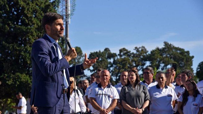 Maximiliano Pullaro, en Rosario.