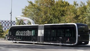 La Ciudad anunció la puesta en marcha del Sistema Integrado de Movilidad Urbana que contemplará la compra de vagones de subte y hasta un Trambus (imagen).