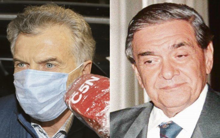 Mauricio Macri y Julio Nazareno.