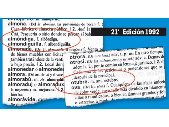 Antiguas. En su 21a edición, el Diccionario de la Real Academia Española ya incorporaba los hoy cuestionados términos.