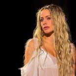 Archivo. El emotivo momento de Tini Stoessel durante su recital al hablar de su duelo. Archivo. El emotivo momento de Tini Stoessel durante su recital al hablar de su duelo.