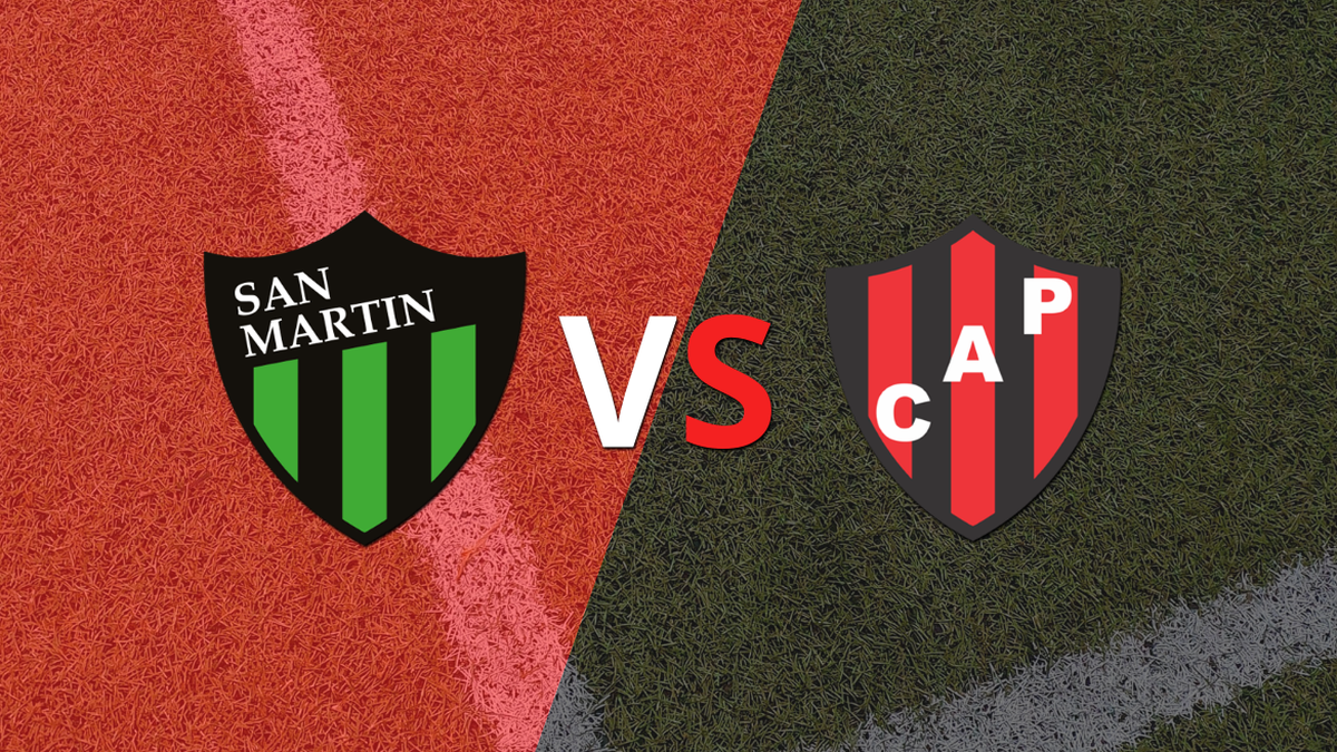 San Martín (SJ) and Patronato are measured by the date 22 of zone A