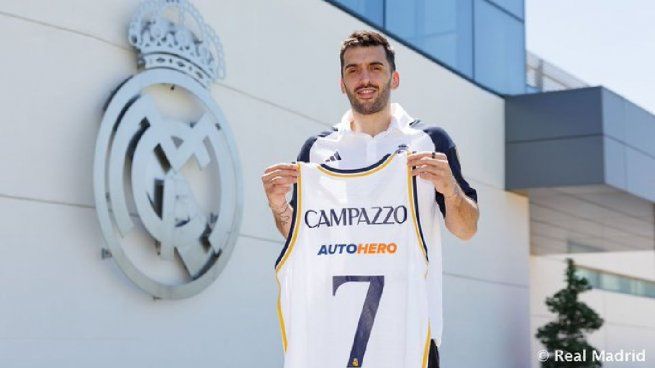 Campazzo volvió al Real Madrid