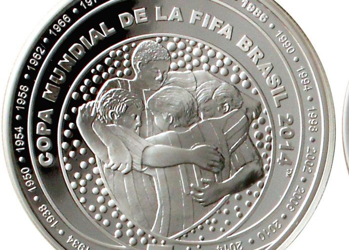 Abrazo de gol, el concepto en el que se inspiró el diseñador.