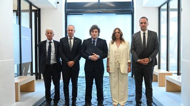 Javier Milei encabezó el acto por el Día Mundial del Holocausto.&nbsp;