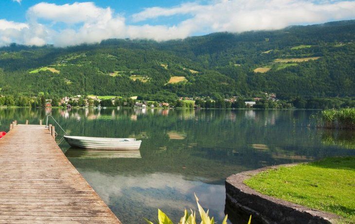 Lago de Austria.