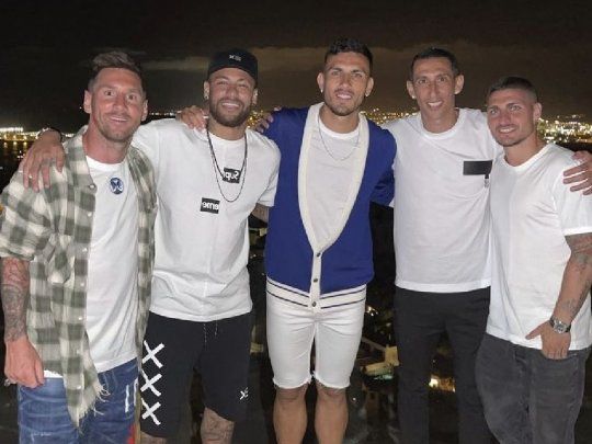Lionel Messi contó la verdad detrás de la foto con los jugadores del PSG