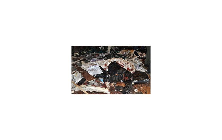 El artefacto explosivo estaba colocado en un vehículo verde aparcado en el lugar.