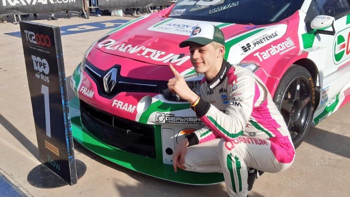 Montenegro, young promise of the TC2000, kept his first victory in San Nicolás