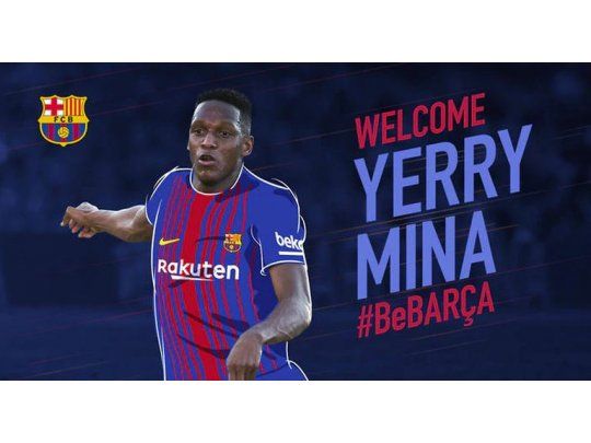 Barcelona oficializó la contratación de Mina.