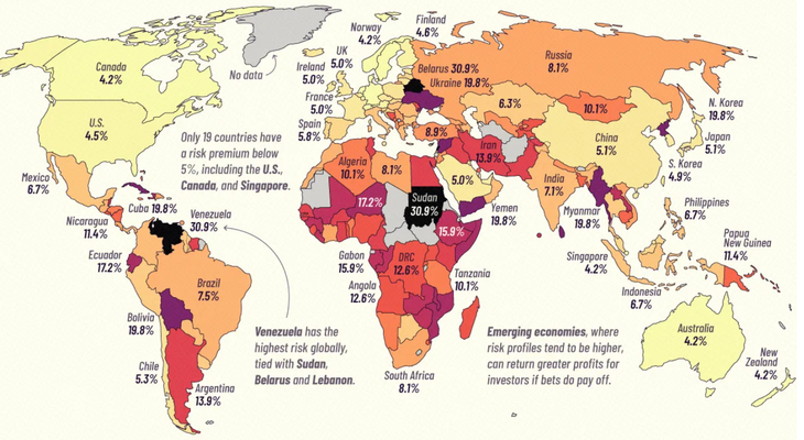 Uruguay tiene el segundo riesgo de inversión más bajo en Sudamérica, solo superado por Chile. Uruguay tiene el segundo riesgo de inversión más bajo en Sudamérica, solo superado por Chile.