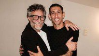 Fito y Di María juntos en Rosario.&nbsp;