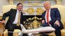 Donald Trump recibió a Gustavo Petro en el Salón Oval de la Casa Blanca. 