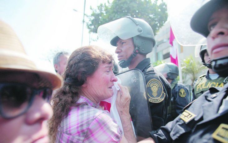 Dolor. Pese a las polémicas que lo rodearon, muchos militantes apristas seguían considerando a Alan García una referencia clave.