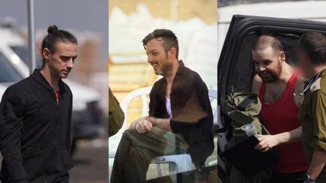 Los argentinos Ariel, David Cunio y Eitan Horn fueron liberados tras más de dos años secuestrados por Hamás.