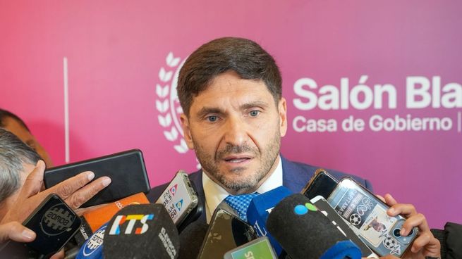 Maximiliano Pullaro, gobernador de Santa Fe.
