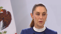 Claudia Sheinbaum en la Mañanera de este viernes.