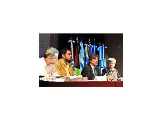 El ministro participó de un encuentro en Cancillería.