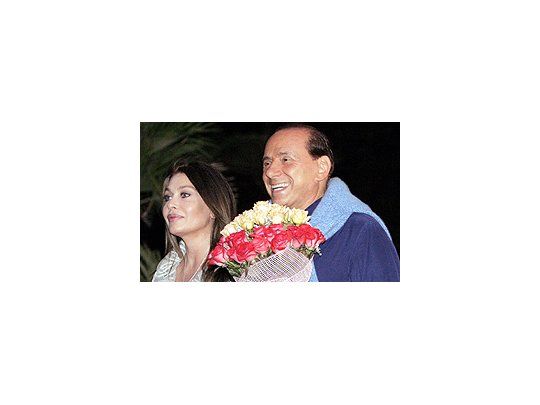 Verónica y Silvio en tiempos felices.
