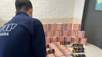 contrabando en la triple frontera: aduana secuestro 20 mil hojas de afeitar con un valor millonario