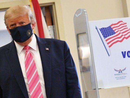 La táctica de Trump ha sido desde hace meses deslegitimar el voto por correo, que se estima en más de 63 millones y que favorece en un mayor porcentaje a Biden.