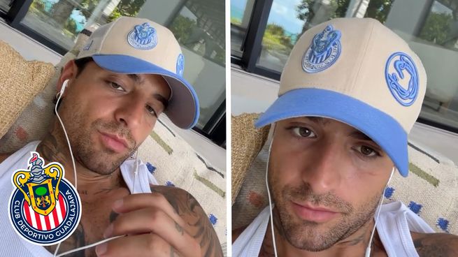 Maluma apareciò en sus redes sociales presumiendo una gorra de Chivas.