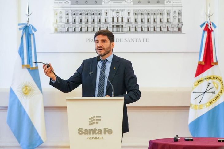 Maximiliano Pullaro, gobernador de Santa Fe. Maximiliano Pullaro, gobernador de Santa Fe.