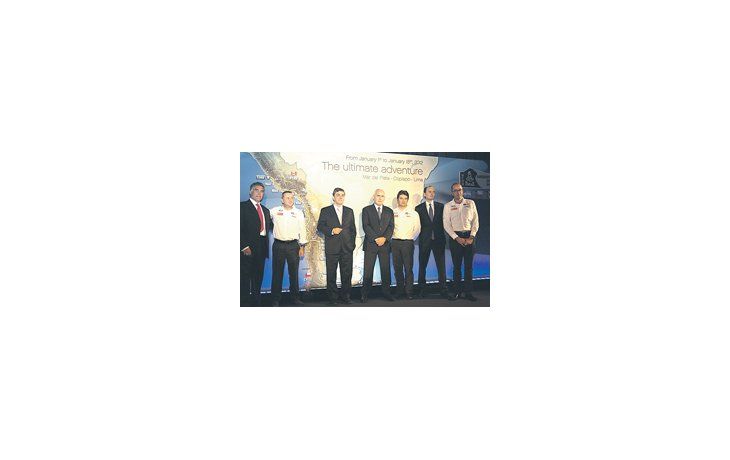 Los organizadores de la prueba presentaron ayer en París la edición del Rally Dakar 2012.