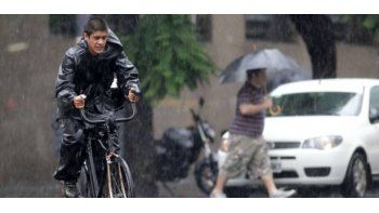 El Servicio Meteorológico Nacional (SMN) lanzó una alerta por la ocurrencia de tormentas fuertes y ocasional caída de granizo